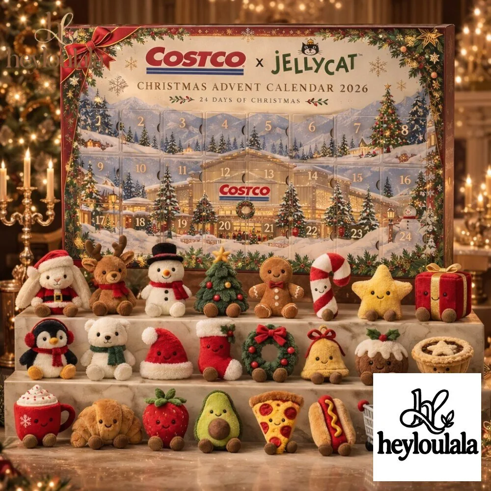 Costco x Jellycat Christmas Advent Calendar 2026 12 Costco x Jellycat Christmas Advent Calendar 2026