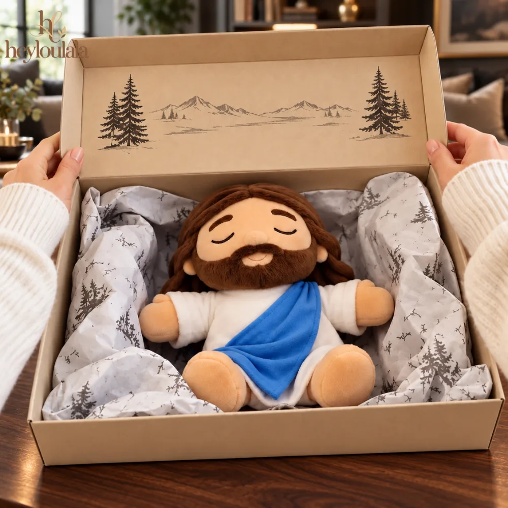 10 Sacred Heart Of Jesus Breathing And Soothing Plush Doll 2026 — image 4
