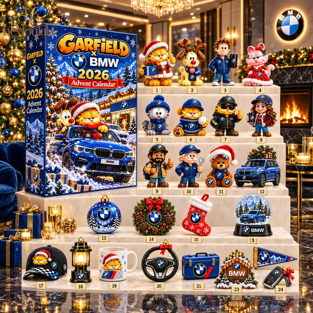 3 Garfield x BMW 2026 Advent Calendar — image 2
