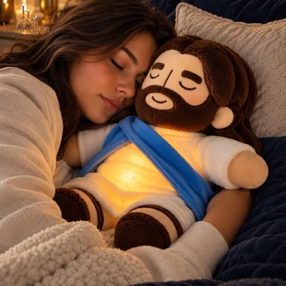 11 Sacred Heart Of Jesus Breathing And Soothing Plush Doll 2026 — image 5